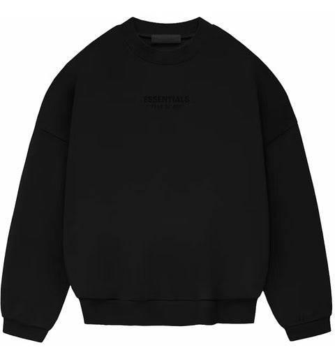 Fear of God Essentials Jet Black Crew Neck