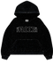 Floor 914 Classic Rhinestone Black Hoodie