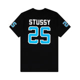 Stussy SS Jersey Tee Black/Blue