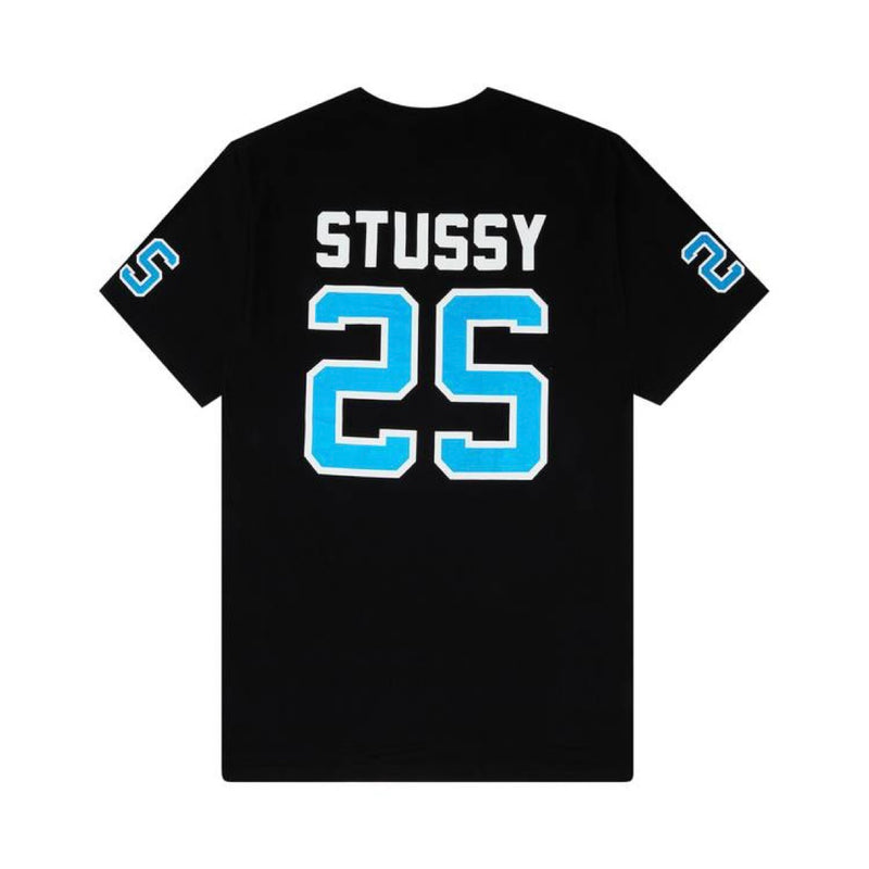 Stussy SS Jersey Tee Black/Blue