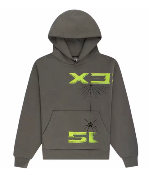 Sp5der 5EX Slate Grey Hoodie