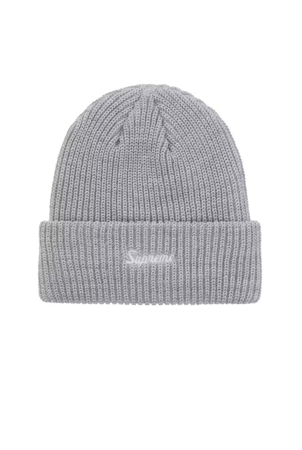 Supreme Loose Gauge Heather Grey Beanie