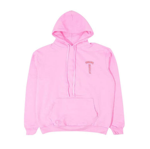 Chrome Hearts T Bar Pink/Red Hoodie