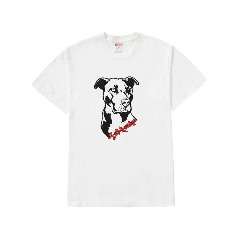 Supreme Pitbull White Tee