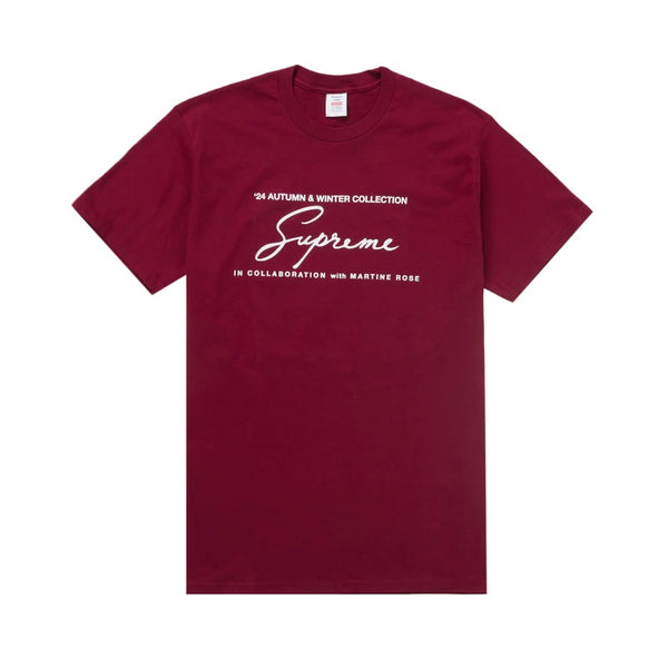 Supreme Martine Rose Tee Cardinal