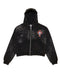 Vale Pluto Cluster Black Zip Up