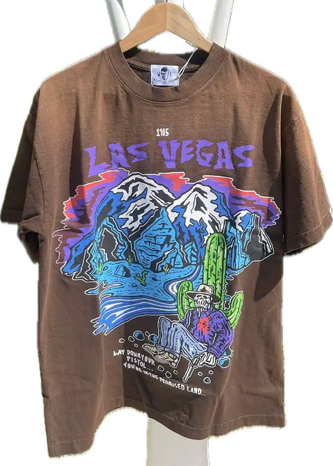 Warren Lotas Promised Land Brown Tee
