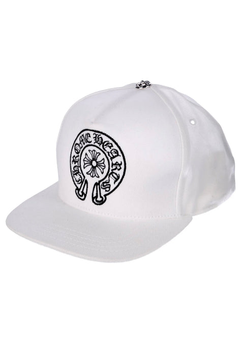 Chrome Hearts Horseshoe White Trucker