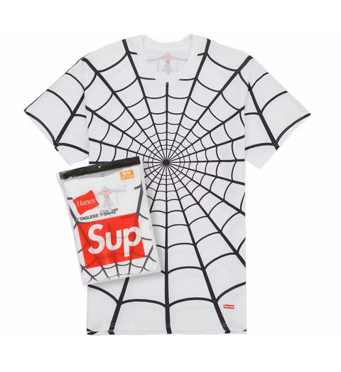 Supreme Hanes Spider-Man White Web Tee (1 Tee)