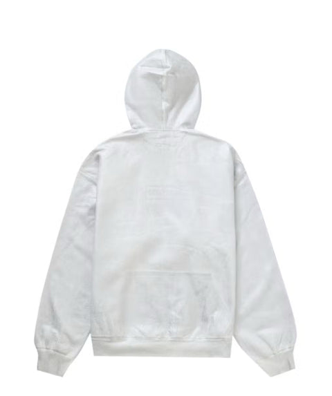 Supreme MM6 Maison Margiela Foil White Box Logo Hoodie