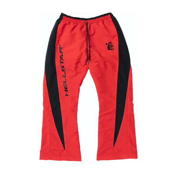 Hellstar Thriller Red Tracksuit Pants Red/Black