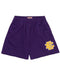 Eric Emanuel Purple/Yellow Basic Shorts