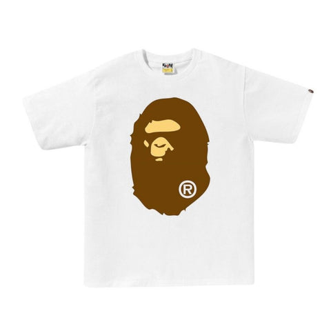 Bape Big Ape Head White Tee