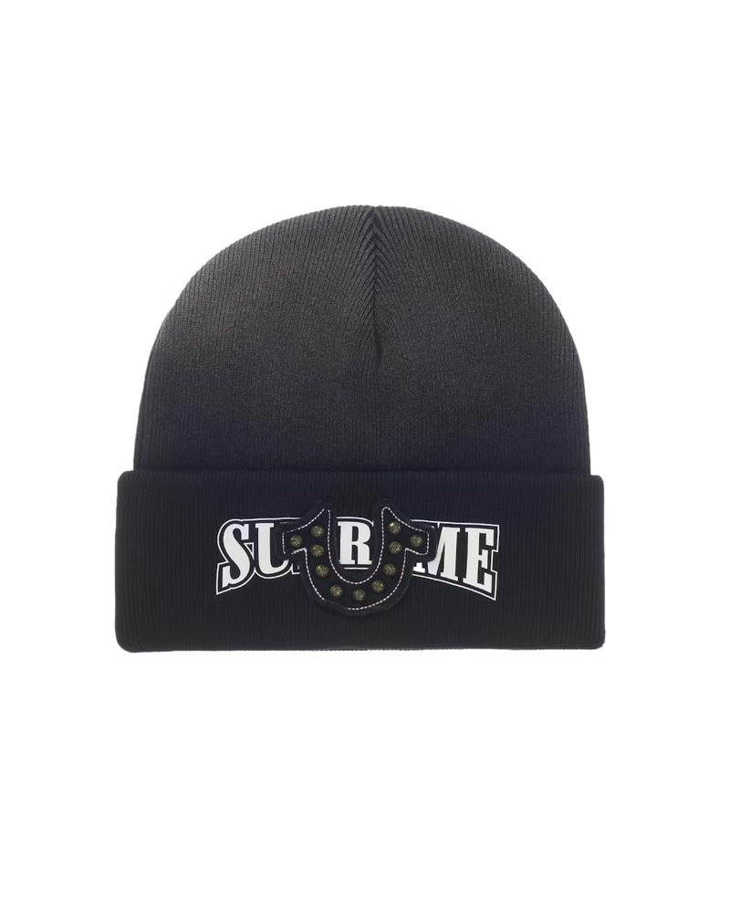 Supreme True Religion Black Beanie – Courtside Kicks