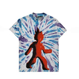 Cactus Jack Flame Tie Dye Tee