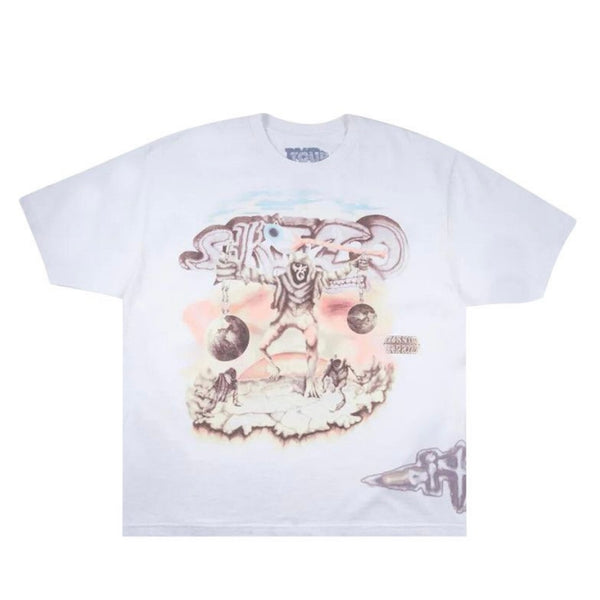 Travis Scott Utopia Circus Maximus Skitzo White Tee