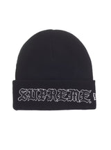 Supreme Old English Black Beanie