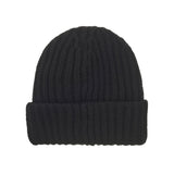 Supreme Classic Logo Ribbed Beanie Black