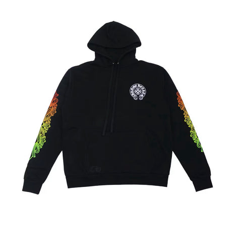 Chrome Hearts Gradient Circle Black Hoodie