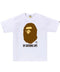 Bape By Bathing Ape White Tee