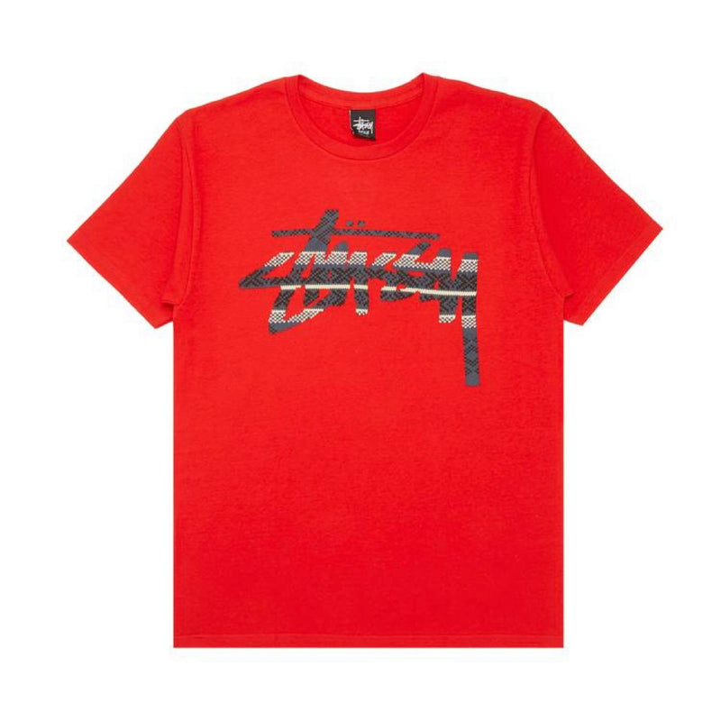 Stussy Stock Knit Red Tee