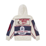 Supreme Martine Rose Towel Zip Up Hooded Sweatshirt White