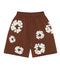 Denim Tears Cotton Wreath Shorts Brown