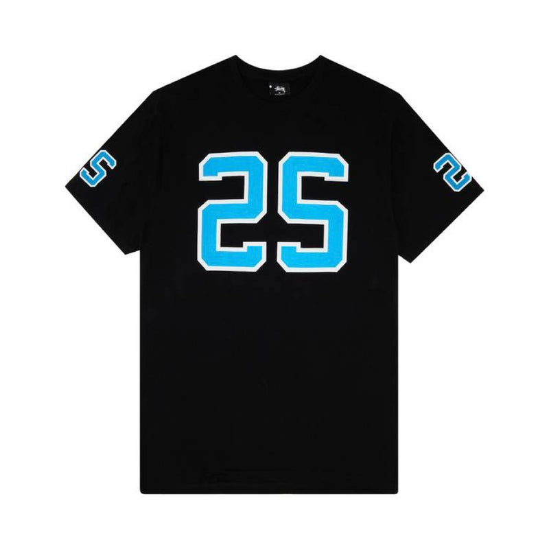 Stussy SS Jersey Tee Black/Blue