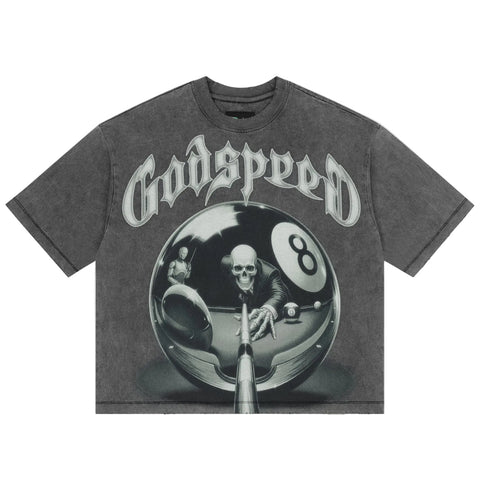 Godspeed 8 Ball CP Grey Tee