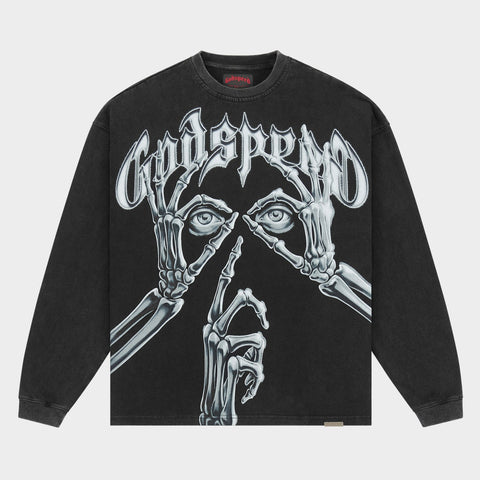 Godspeed Silencio Black L/S Tee