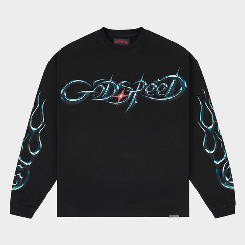 Godspeed New Age Reloaded Black L/S Tee