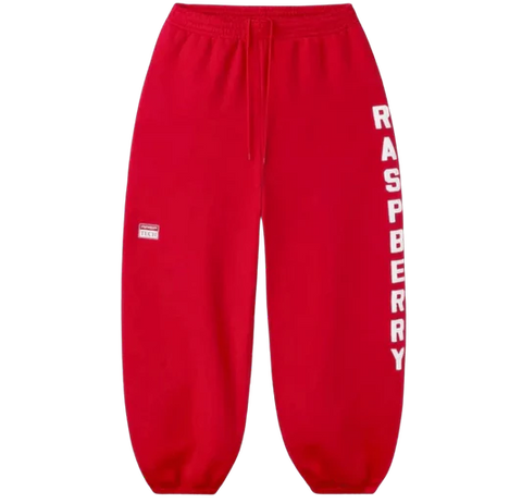 GV Gallery Raspberry Weekday Baggy Red Sweatpants