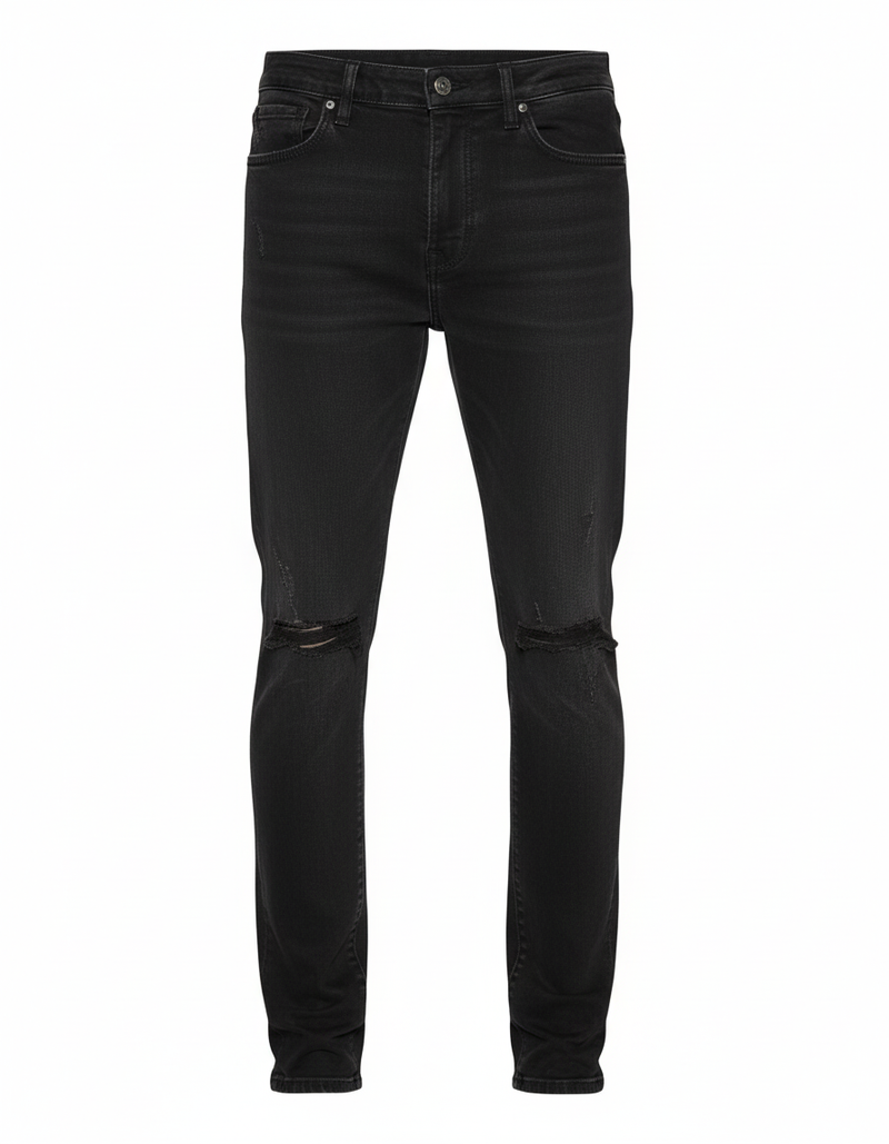 Ksubi Van Winkle Ace Black Slice Jeans