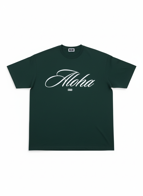 Kith Aloha Green Tee