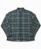 HMDD Billie Jean Green/Blue Flannel