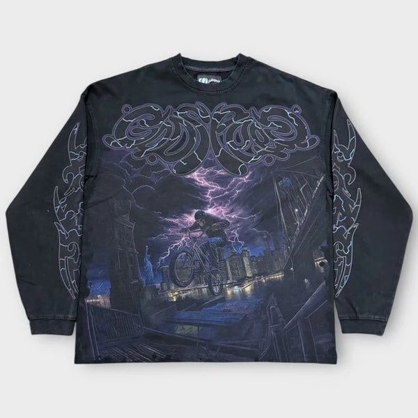 Godspeed BMX Black L/S Tee