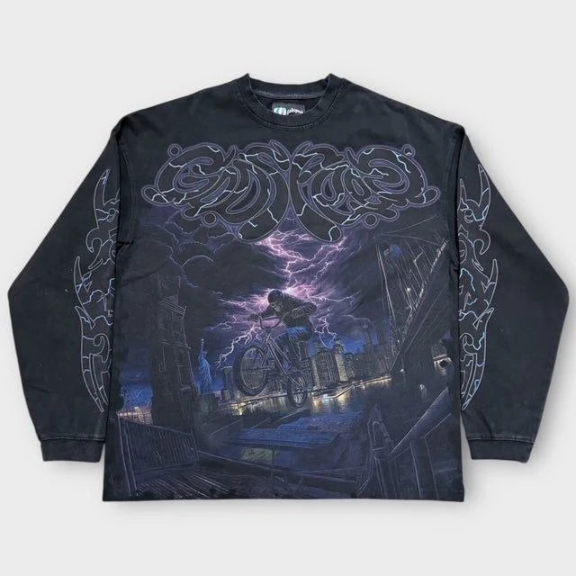 Godspeed BMX Black L/S Tee