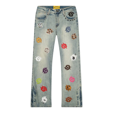 Godspeed Infinity Multi Color Blue Jeans