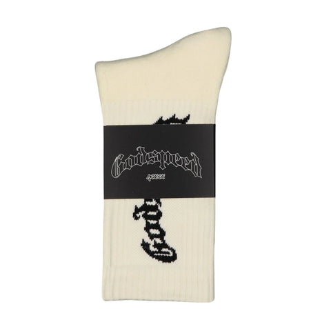Godspeed OG Logo Bone Socks