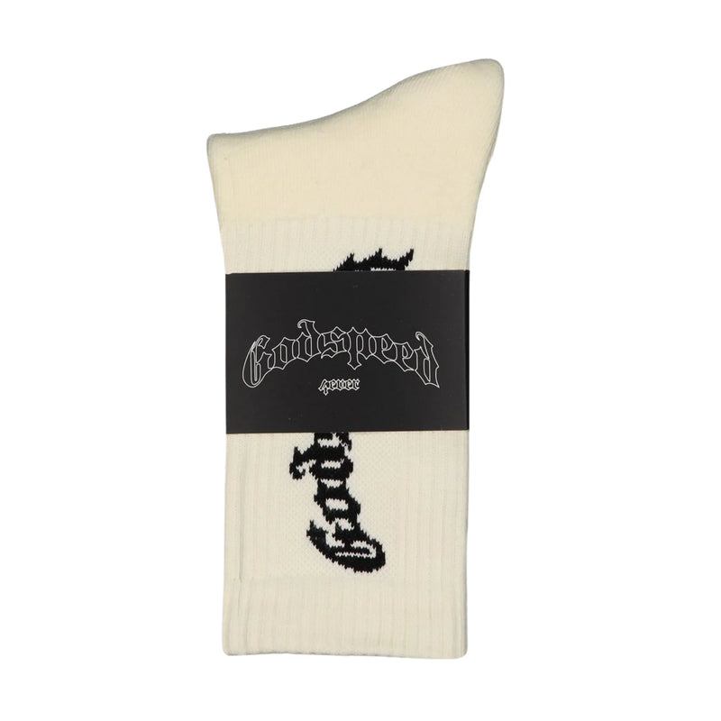 Godspeed OG Logo Bone Socks