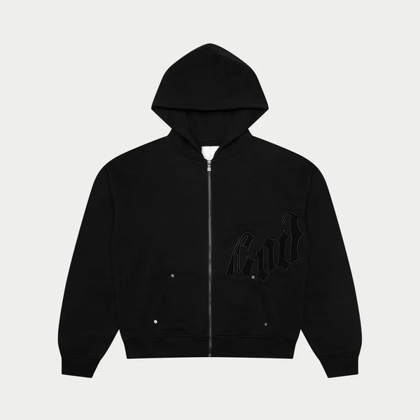 Godspeed OG Logo Double Black Zip Up