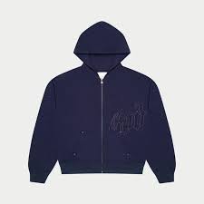 Godspeed OG Logo Double Navy Zip Up