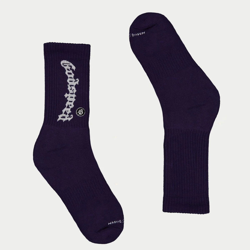 Godspeed OG Logo Navy Socks