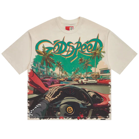 Godspeed Power Steering Bone Tee