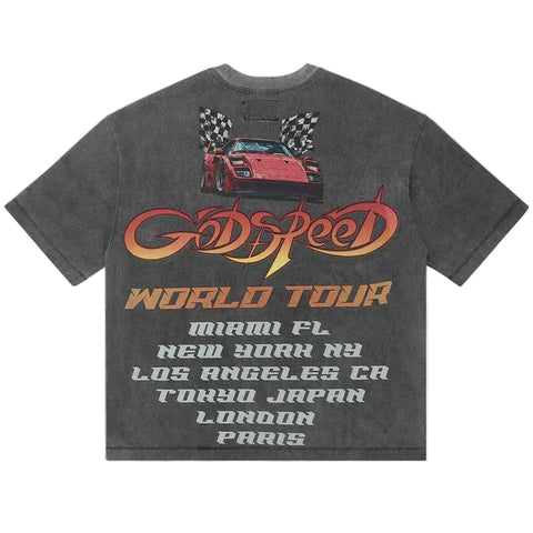 Godspeed South Beach Drive Grey Tee