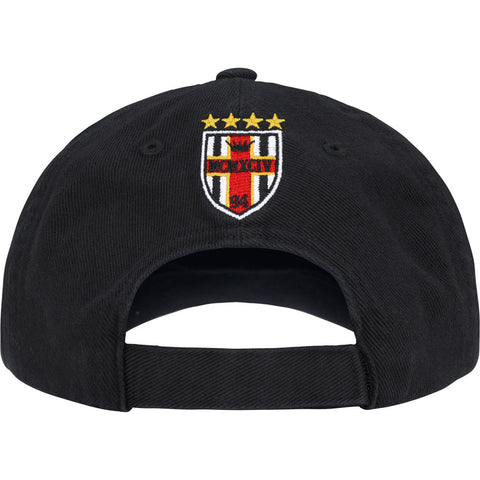 Supreme Cross Black 6 Panel Hat