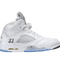 White Metallic Jordan 5