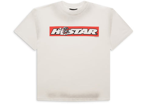 Hellstar Box Logo White/Red Tee