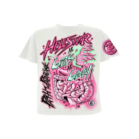 Hellstar No Guts No Glory Cream Tee