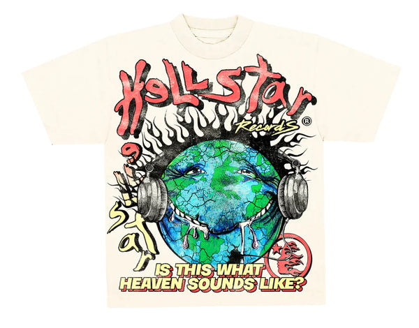 Hellstar Heaven On Earth Cream Tee